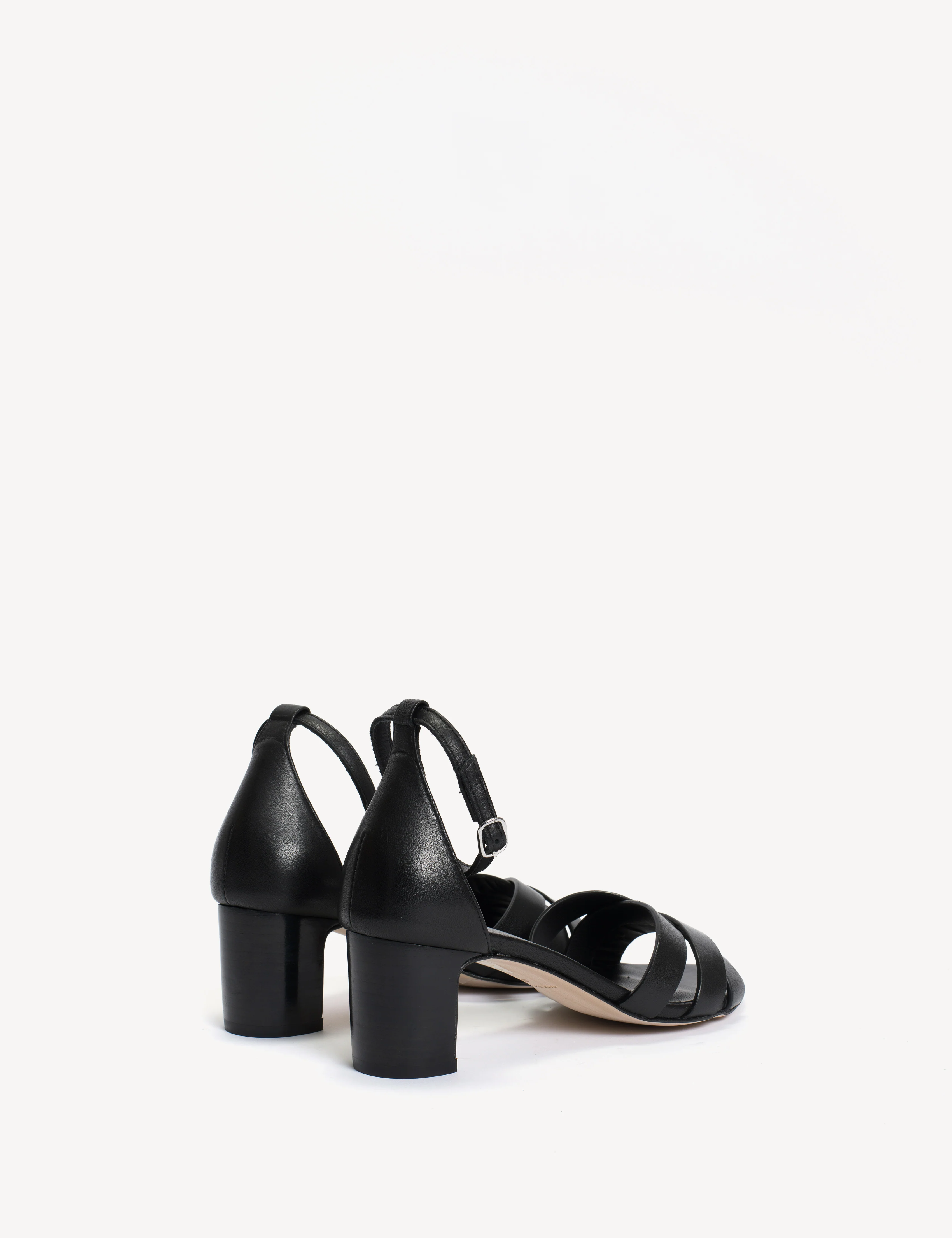 Kaia Regular Sandal In Black Calfskin - Image 3