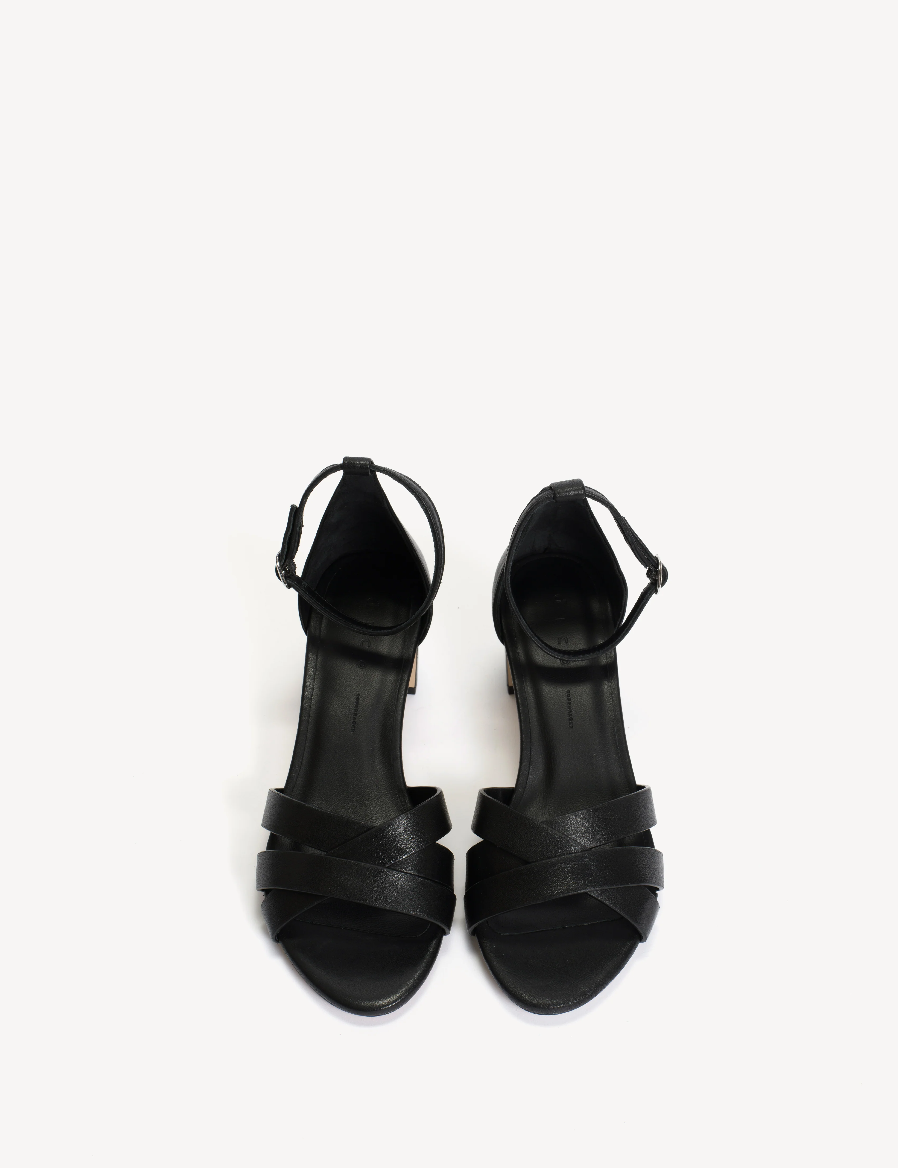 Kaia Regular Sandal In Black Calfskin - Image 4