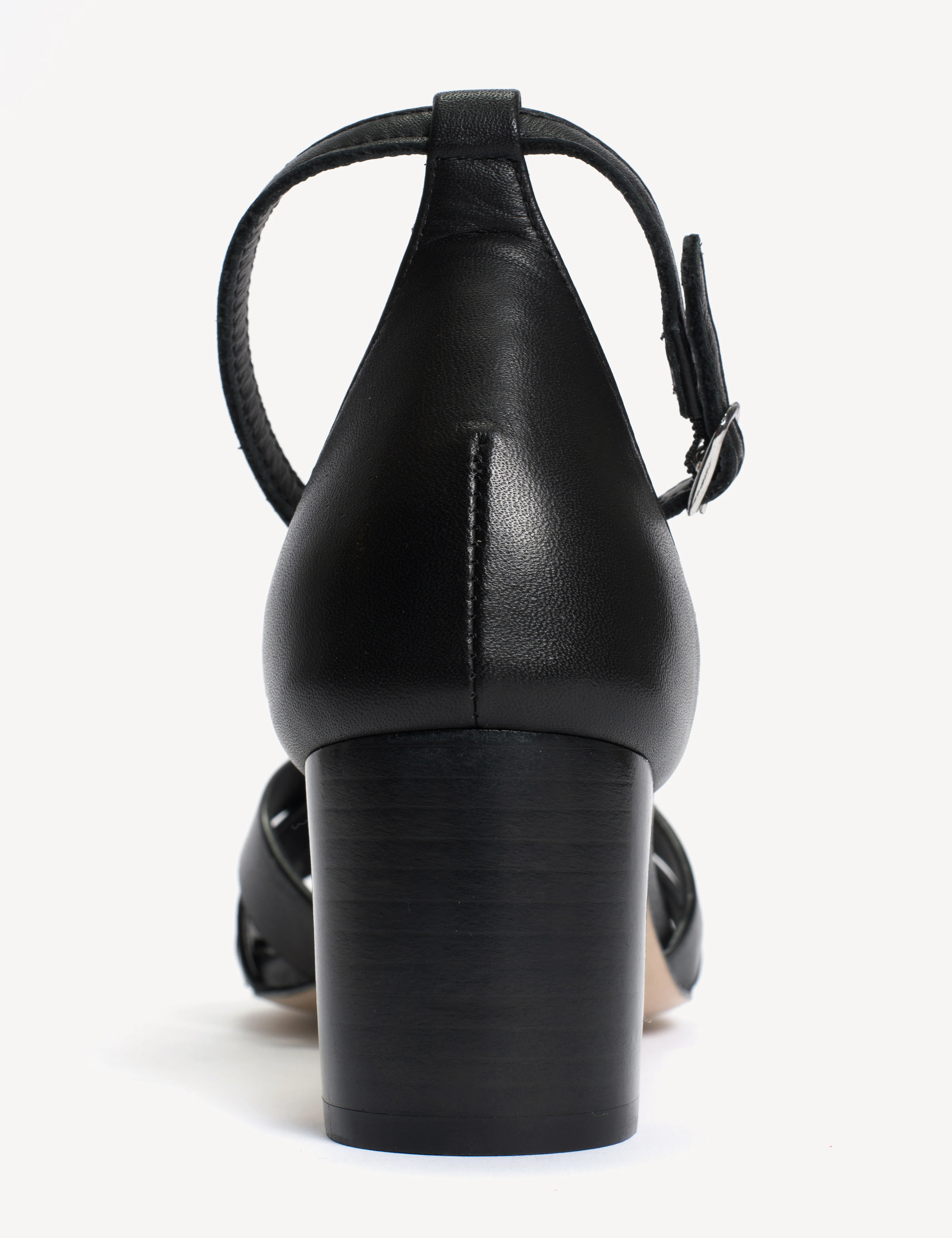 Kaia Regular Sandal In Black Calfskin - Image 5