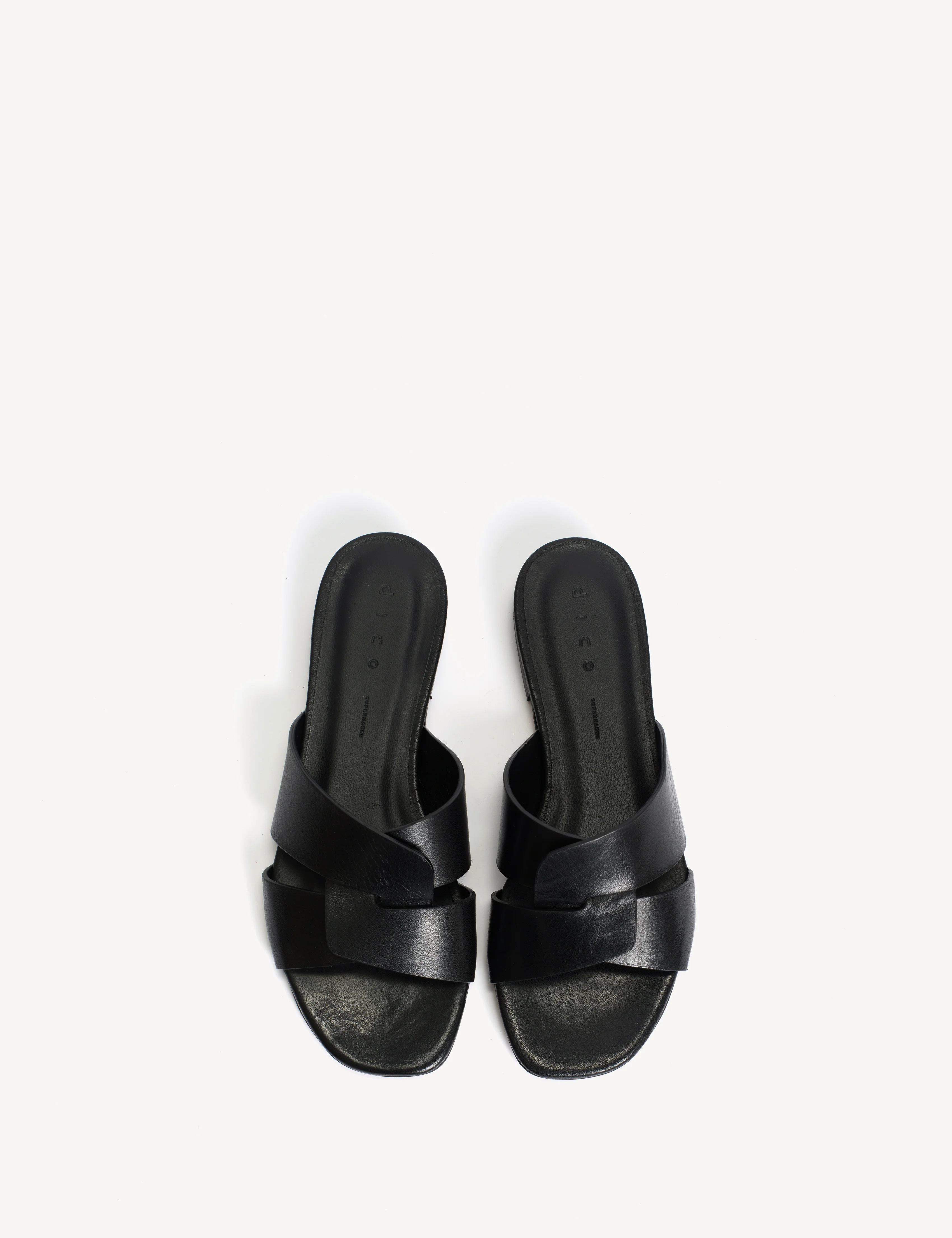 Lulu Mule In Black Calfskin - Image 4