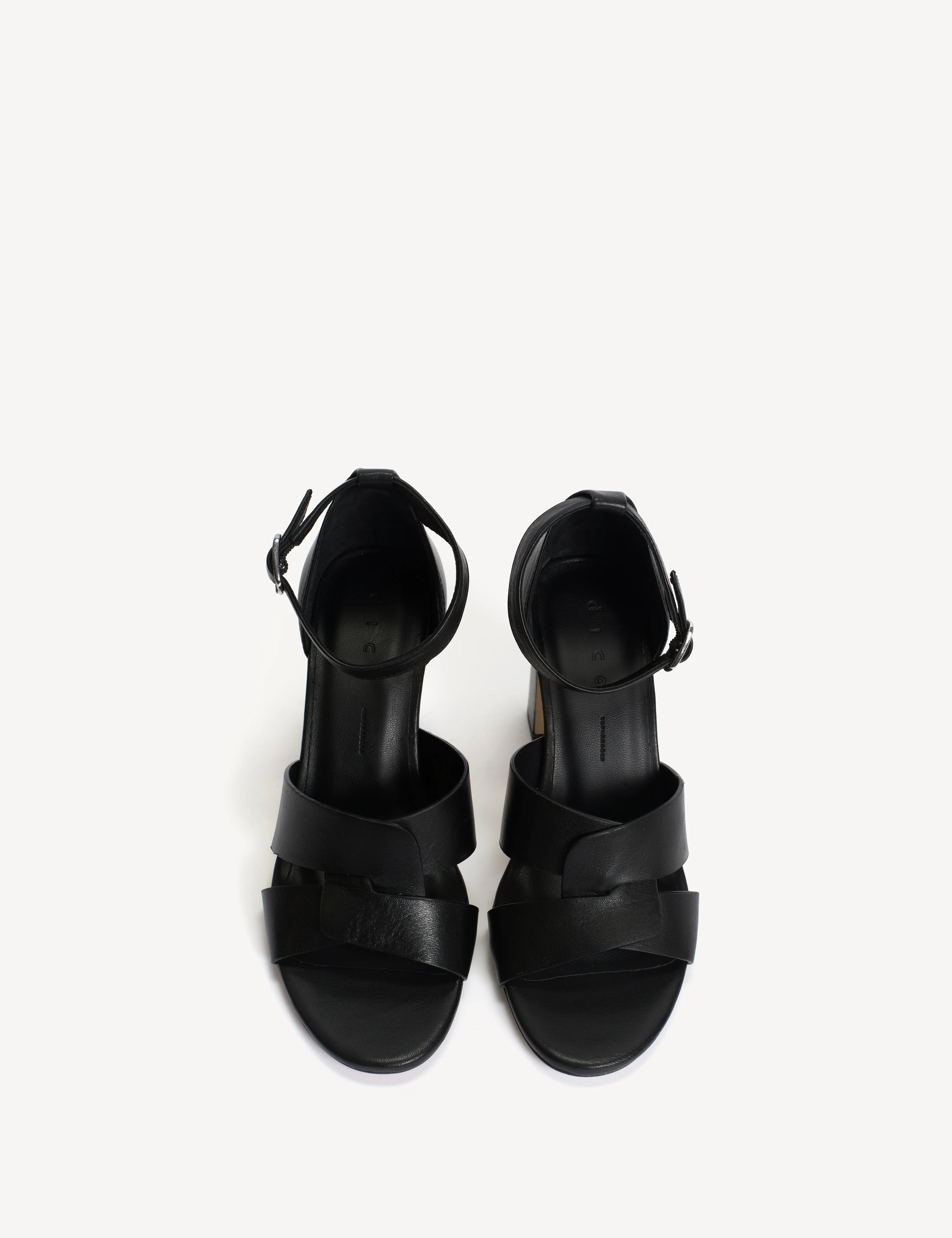 Lulu High Sandal In Black Calfskin - Image 4