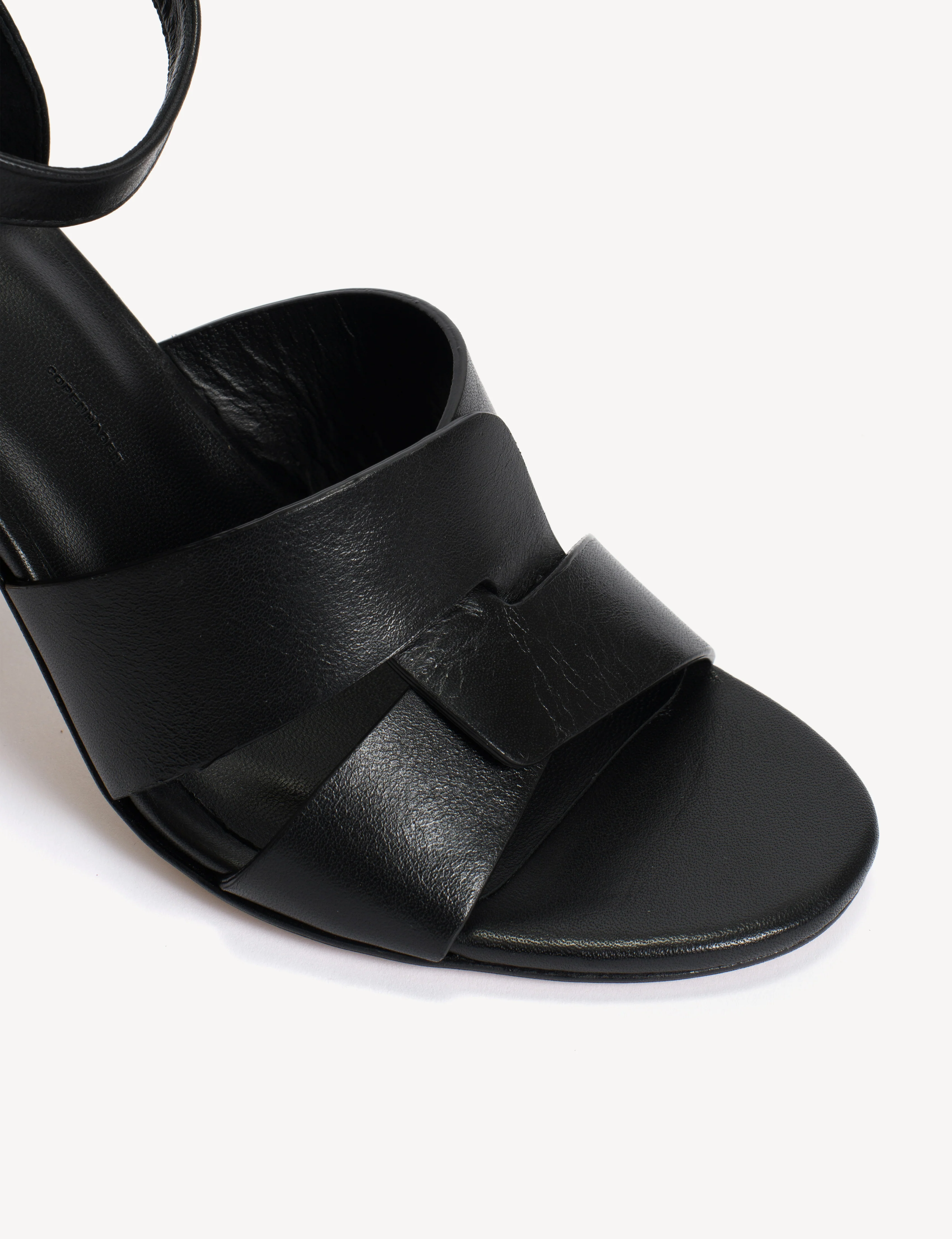 Lulu High Sandal In Black Calfskin - Image 6