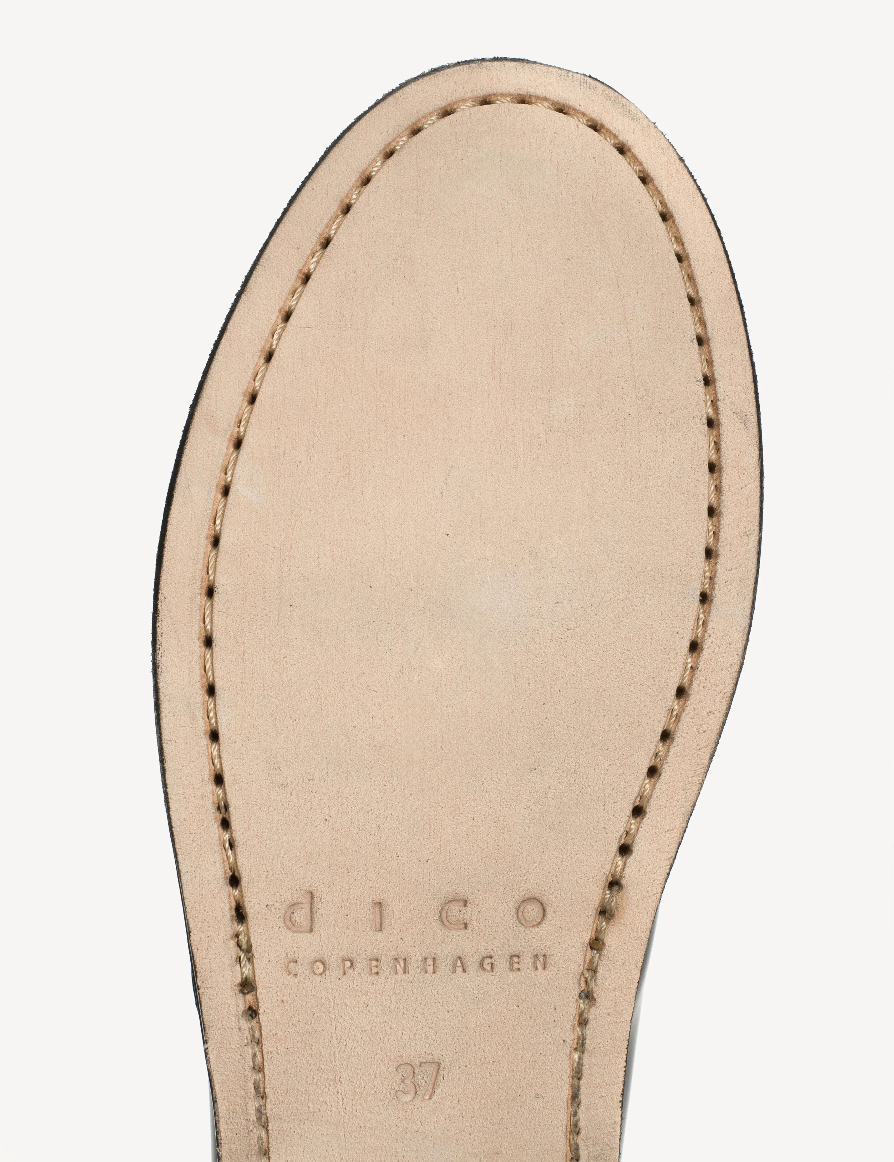 Moccasin T-Bar Loafer In Black Polido Leather - Image 9